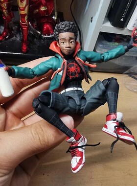 Sentinel Sv Action Spiderman Miles Morales Action Figure Mod