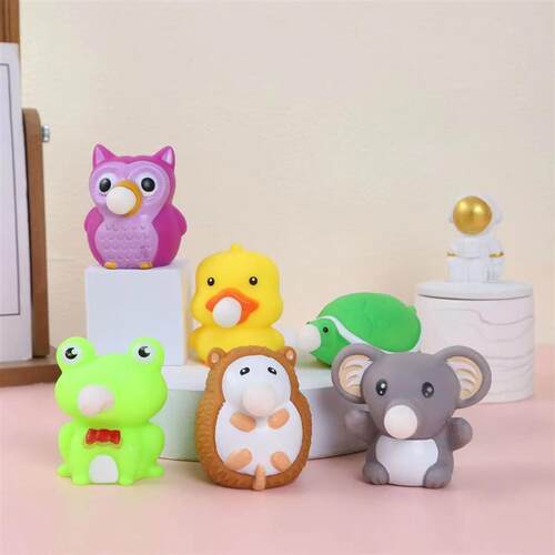 Squishy blow bubble Fidget toys kids squeeze toy挤压吐泡泡0