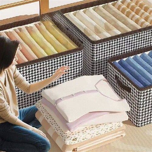 Clothes Storage Box Wardrobe Drawer Organizer Large