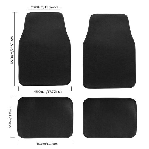 Car Floor Mat,Front & Rear Automotive Carpet Floor Mats Univ