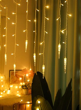 LED Icicle Lights Outdoor Christmas Lights LED Curtain Icicl
