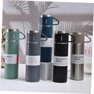 Hot Water Bottle500ML Stainless Steel Vacuum Flask Gift Set