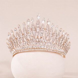 Luxury Rhinestone Tiaras and Crowns Bride Wedding Headbands