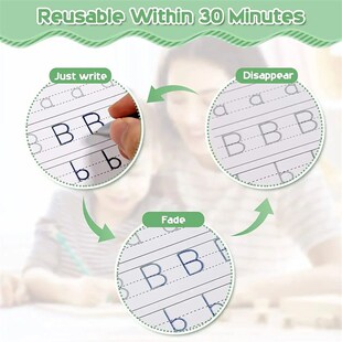 Reusable Pen Gro Copybook Writing Magic set Books Practice