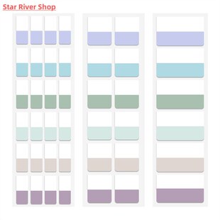 10 Sheets Sticky Index Tabs, Writable File Tabs Flags Notebo