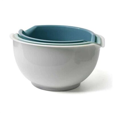 3 PCS Mixing Bowls Multipurpose Plastic Mixing Bowl Salad