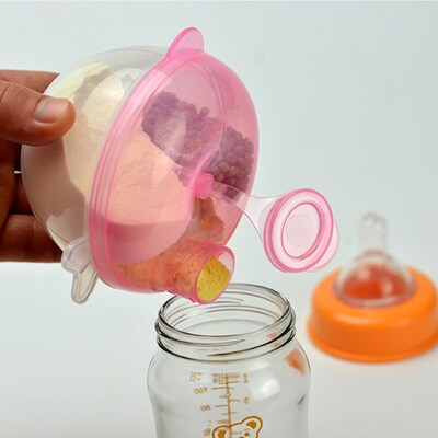 Baby Milk Powder Formula Dispenser Feeding Food Container In