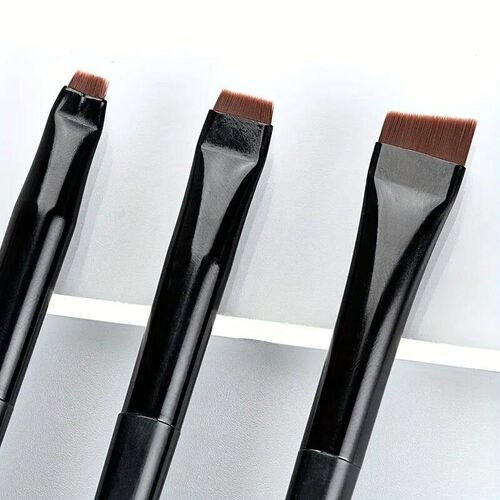 3pcs Makeup Brush Set,Blade eyeliner brush fine oblique