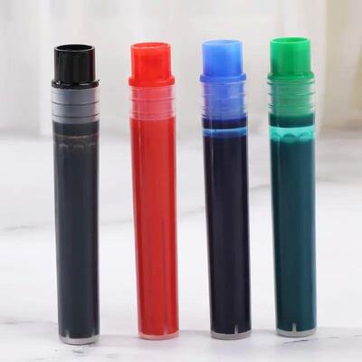 10pcs Replacement Refills for Whiteboard Marker Pen White Bo