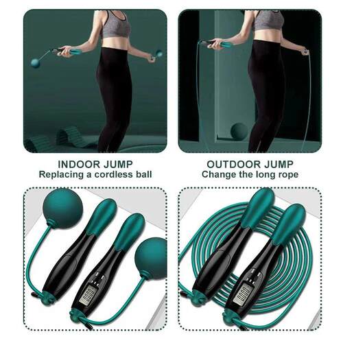 Intelligent Cordless Jump Rope Negative Weight Ball Steel Wi