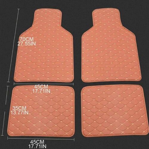 Universal 4PCS Car Floor Mats Fit For Cars Truck SUV Quality