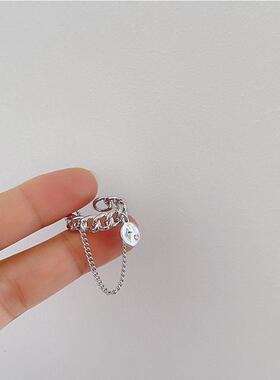 Multi Layer Chain Rings Punk Vintage Fidget Ring For Men Wom