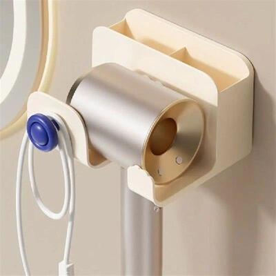 Plastic Dopamine Hair Dry Holder No Punching Self-Adhesive