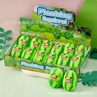Creative Watermelon Strip Pinch Stress Relief Toy Gift for K