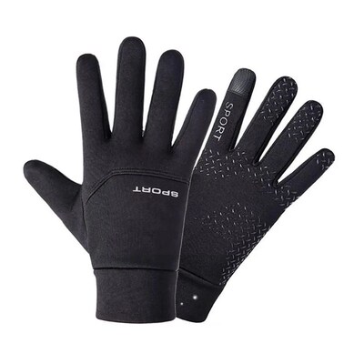 Football Gloves Boys Waterproof Thermal Grip Gloves Outfield