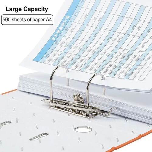 Rings Folder Ring Arch Office Large Lever Binder Organizer D
