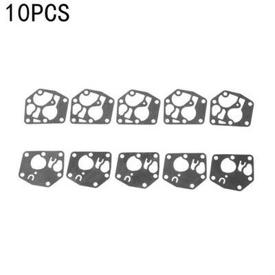 10Pcs Replacement Carburetor Diaphram Kit Lawn Mower Lawnmow