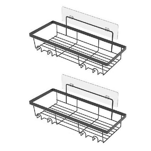 Shower Caddy Shelf Organizer, 2 Pack Adhesive Bathroom Easy