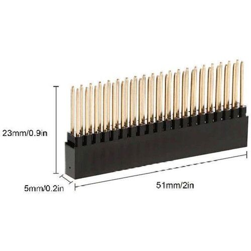 2 x 20(40 Pin) Stacking Header for A+/B+/Pi 2/Pi 3 Extra