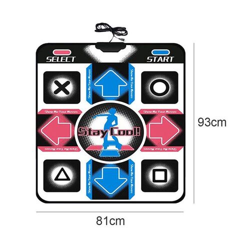USB Wired Non-Slip Dance Mats Dancing Game Step Pad HD Foot