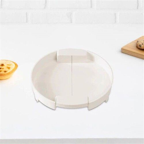 Rotating Spice Rack Decorative Turntable Tray for Cabinet