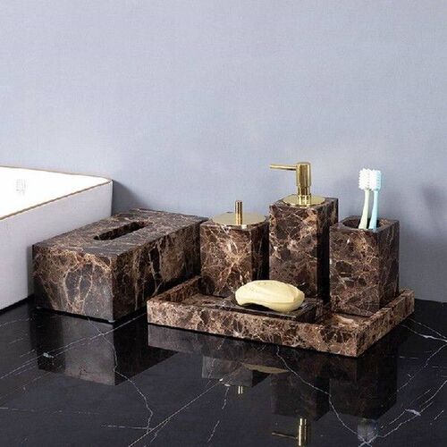 Marble European Style Light Luxury Bathroom Supplies