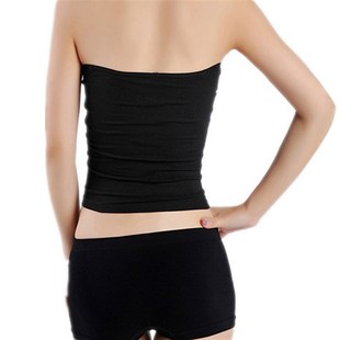 Women Bralette Tube Top With A Cut On The Chest  Sexy Women