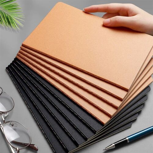 A4 B5 A5 Kraft Paper Notebook To-do Planner Notepad Book Vin