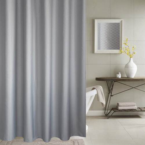 Shower Curtain Thick Jacquard Curtains High Grade Bathroom
