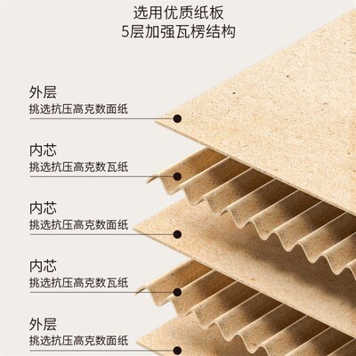 1pcs Moving cardboard boxes carton paper box Packing box