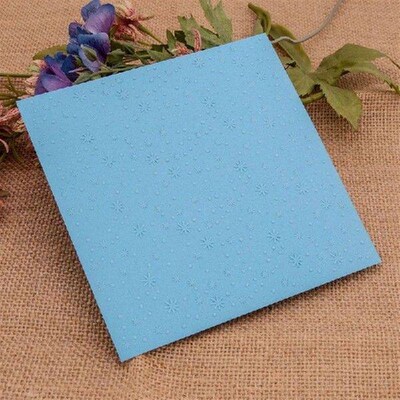 Dot Plastic Embossing Folder Stencil Template DIY Craft