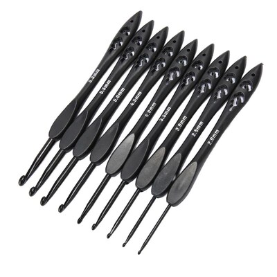 Crochet Hooks Set Prevent Deformation Ergonomic Design Reduc