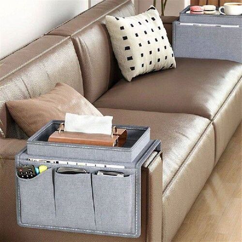 Sofa Storage Bag Living Room Sofa Armrest Organizer For