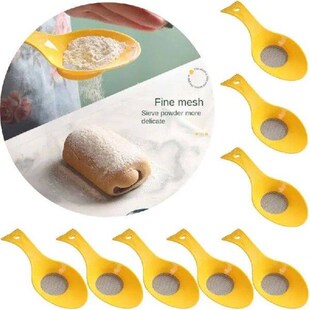 Creative Fish-shaped Hand-cranked Flour Sieve Fine Mesh