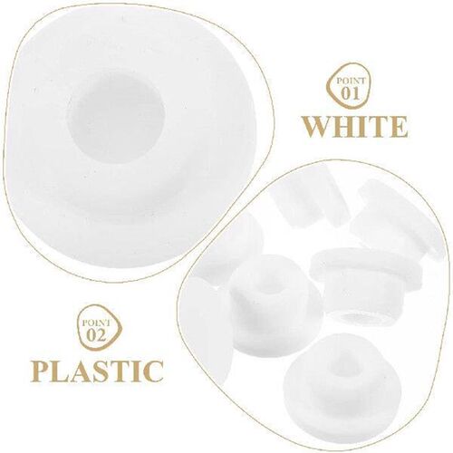 10pcs Bathroom Washbasin Stoppers Wash Basin Side Drainage