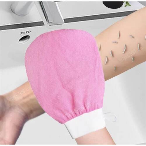 1PC Bath For Peeling Exfoliating Body Cleaning Scrub Mitt Ru