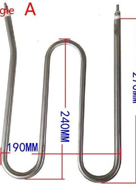 220V 1KW / 380V 3KW electric heating element for industrial