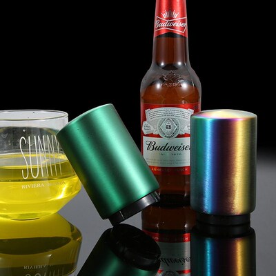 Automatic Beer Bottle Opener,Magnet Beer Opener,Stainless St