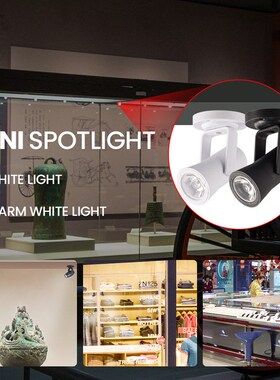 [led Small Spotlight] Indoor Display Cabinet White Light War
