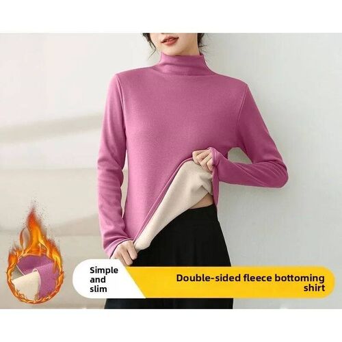 Winter Autumn Womens Thermal Underwear Winter Bottom Shirt