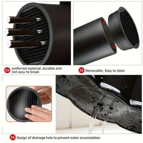 1pc3-in-1 Safety Universal Knife Holder, Kitchen Large Knife