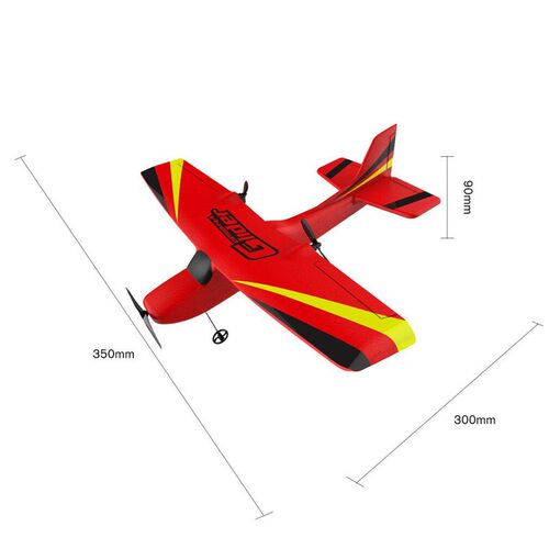 Z50 2.4G 2CH 350mm Micro Wingspan Remote Control RC Glider A