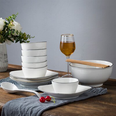 Bowl, household dining bowl, gift accessories, tableware set