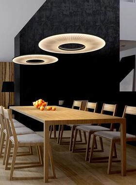 法国原装进口Dix heures dix现代简约客厅餐厅轻奢布艺LED吊灯