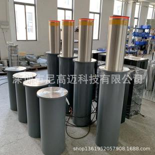 液压升降式警示伸缩柱,全自动拦车防冲撞立桩,安庆六安电动升降柱