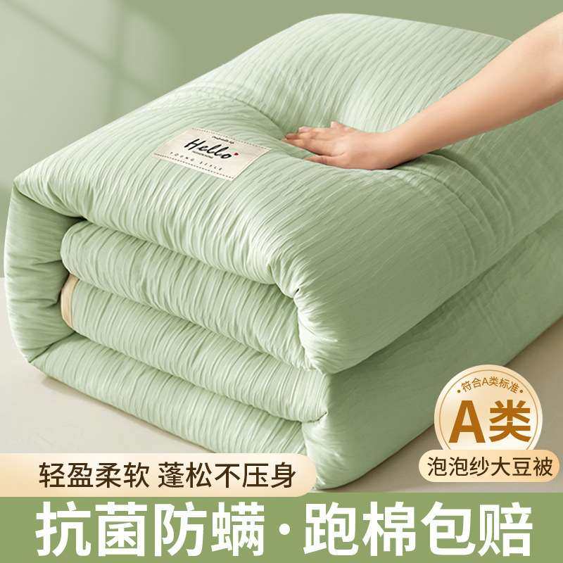 大豆纤维被子冬被加厚保暖冬季棉被芯宿舍单人秋冬被冬天2025新款,3C数码配件,其它配件,淘宝优惠券,粉丝福利购,淘宝优惠卷