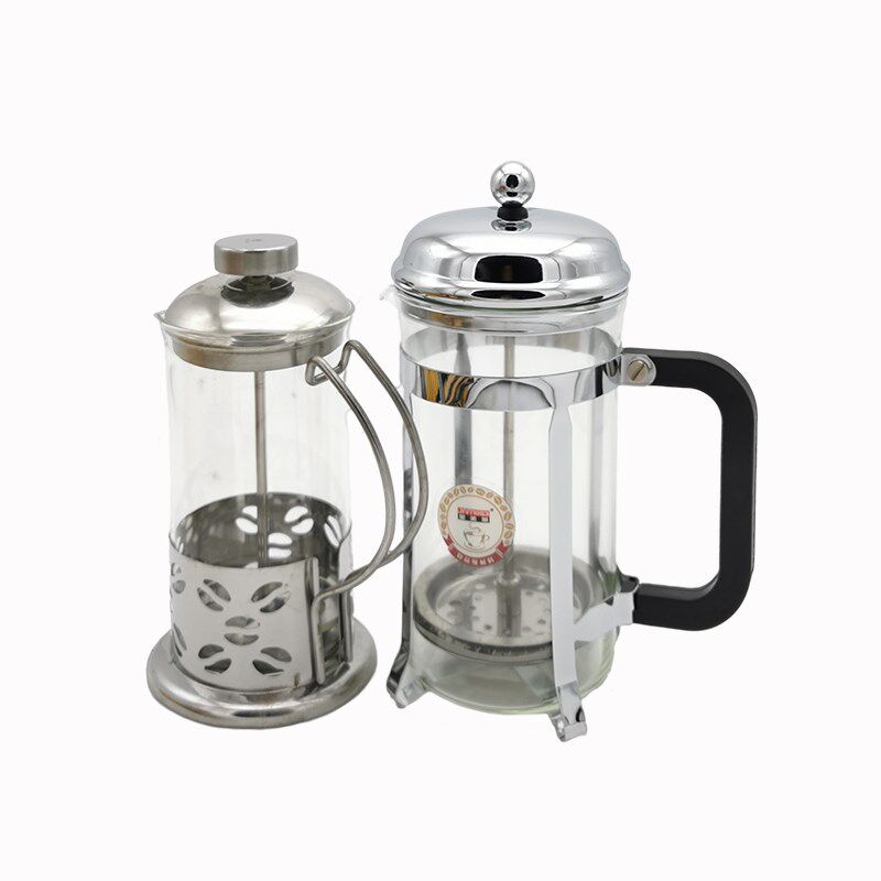 玻璃冲茶器 法式法压壶 咖啡壶冲壶 泡茶壶 2-4人份350ml