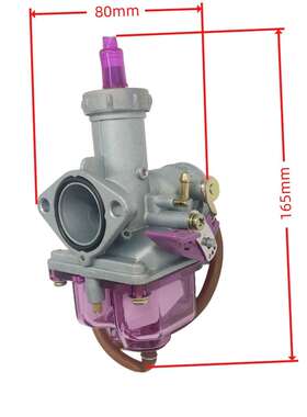 化油器PZ27 27mm紫色手动/自动阻风门化油器 404-070