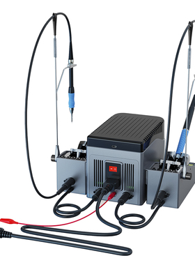 艾讯T20D工位智能焊台交流纯隔离同时工作支持T25/T210/T115