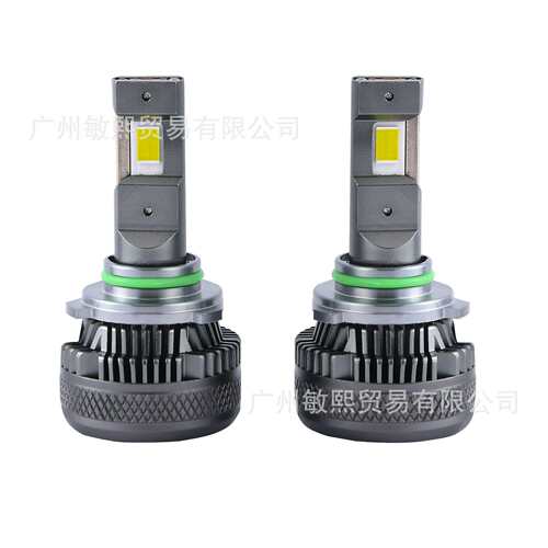 汽车led大灯120W大功率led前照灯大灯三铜管远近一体H4H7 H11车灯